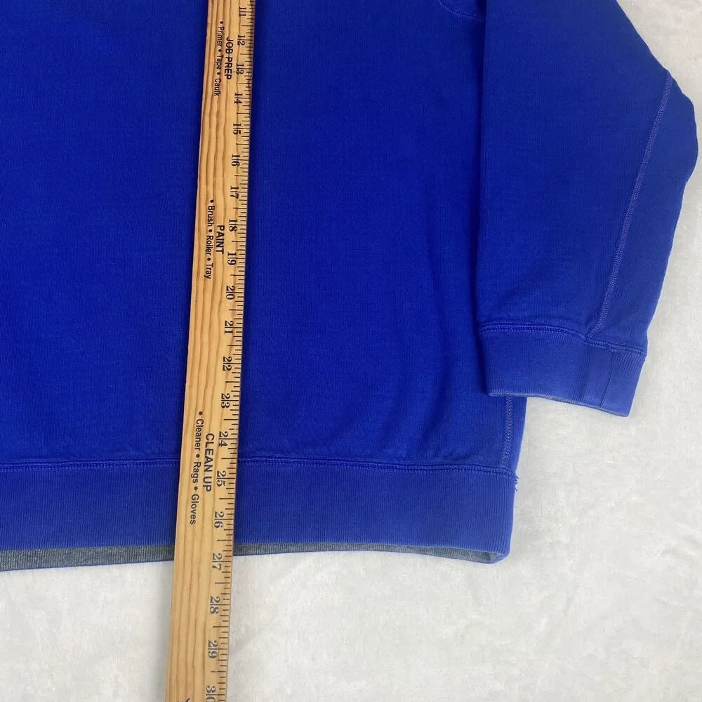 Tommy Bahama Florida Gators Reversible Sweater Mens XXL 2XL Blue Logo 1/4 Zip